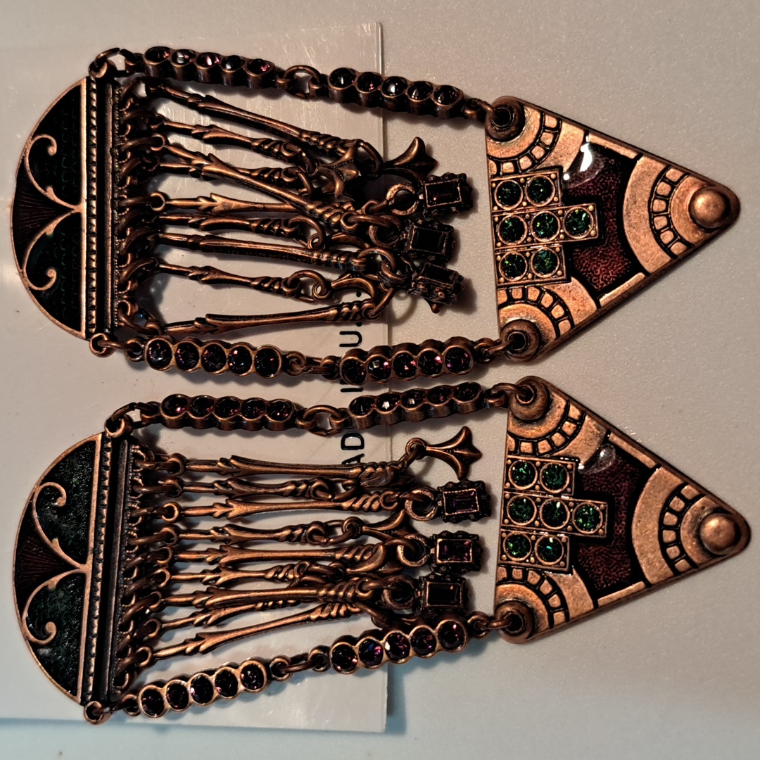 Vintage Banana Bob Earrings 35$